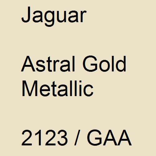 Jaguar, Astral Gold Metallic, 2123 / GAA.